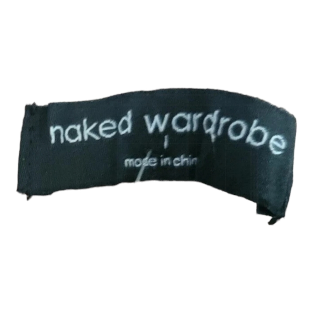 NWT Naked Wardrobe One Shoulder Mini Dress L - Picture 4 of 5